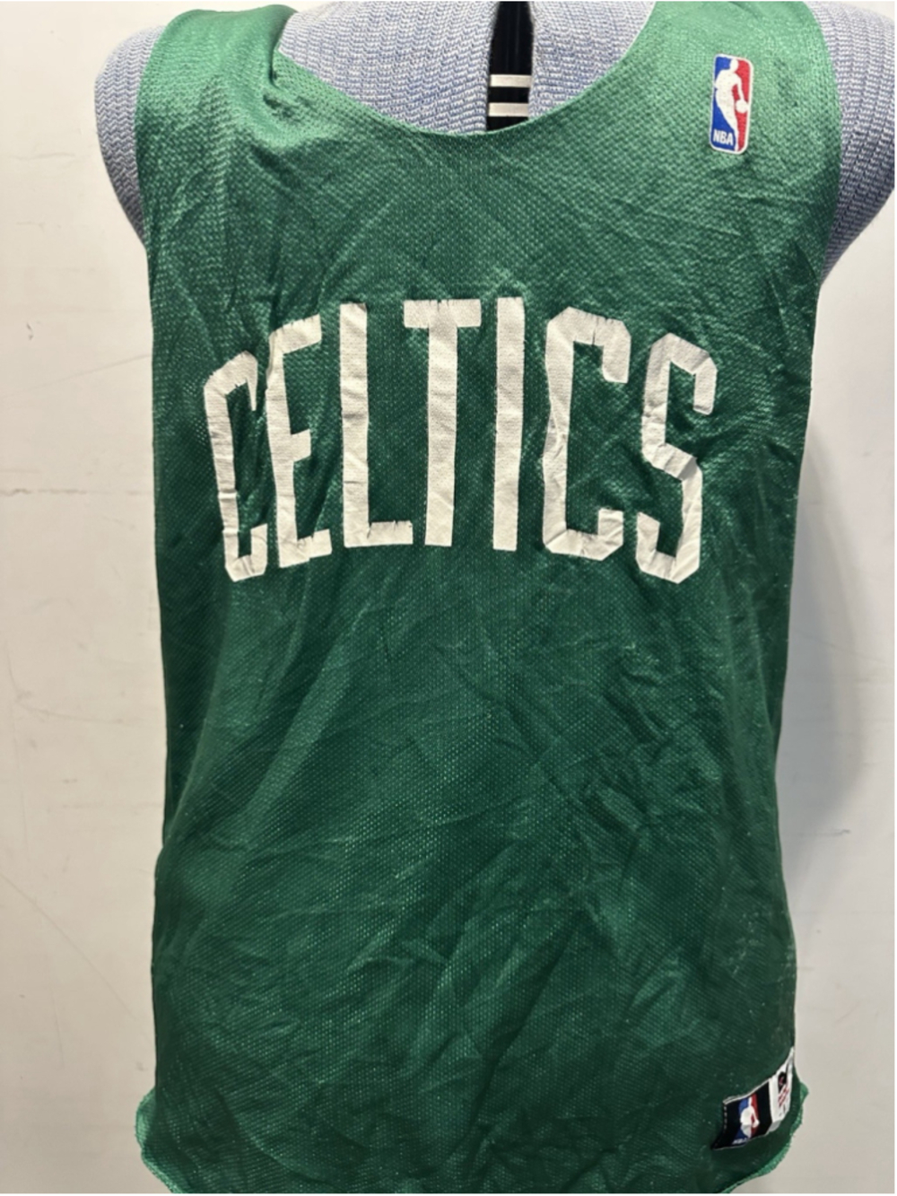 Vintage Boston Celtics NBA Reversible Practice Basketball Jersey Don Alleson Men